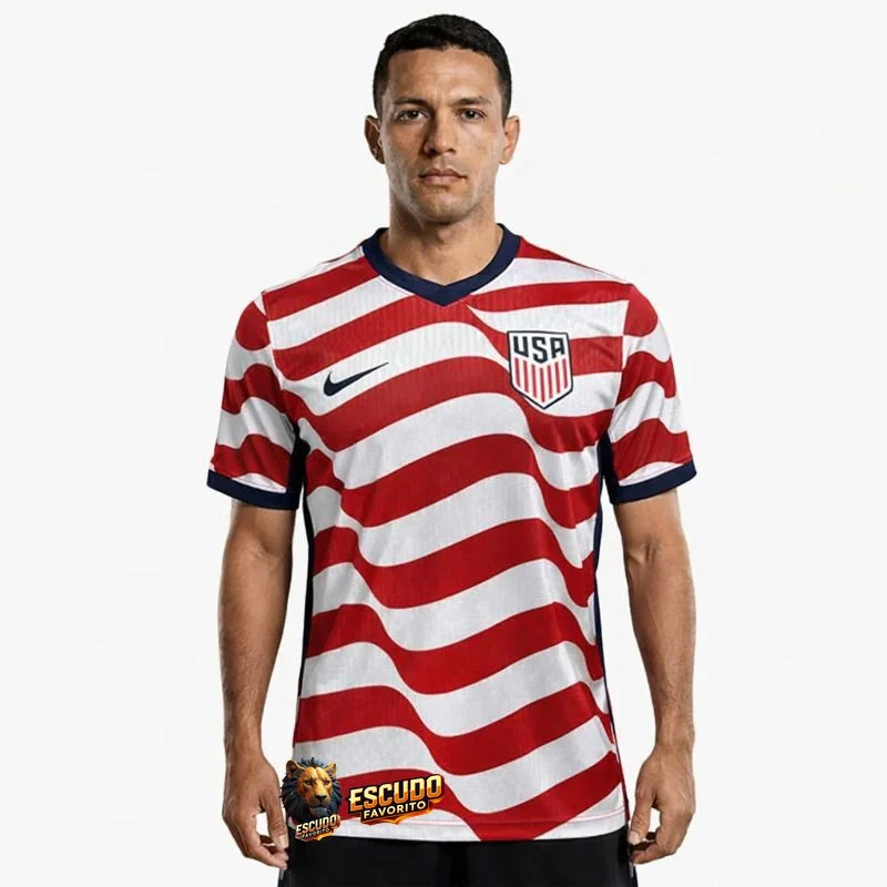 CAMISETA ESTADOS UNIDOS DE AMÉRICA I 2026 MUNDIAL HOMBRE VERSIÓN JUGADOR