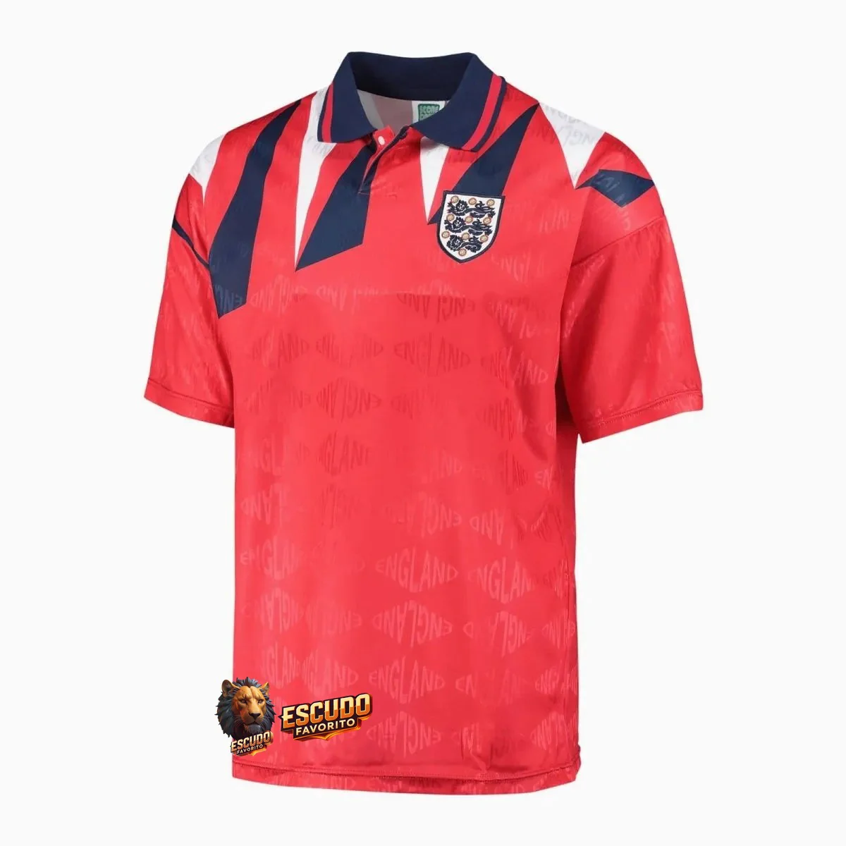 CAMISETA INGLATERRA II 1990 HOMBRE (RETRO)