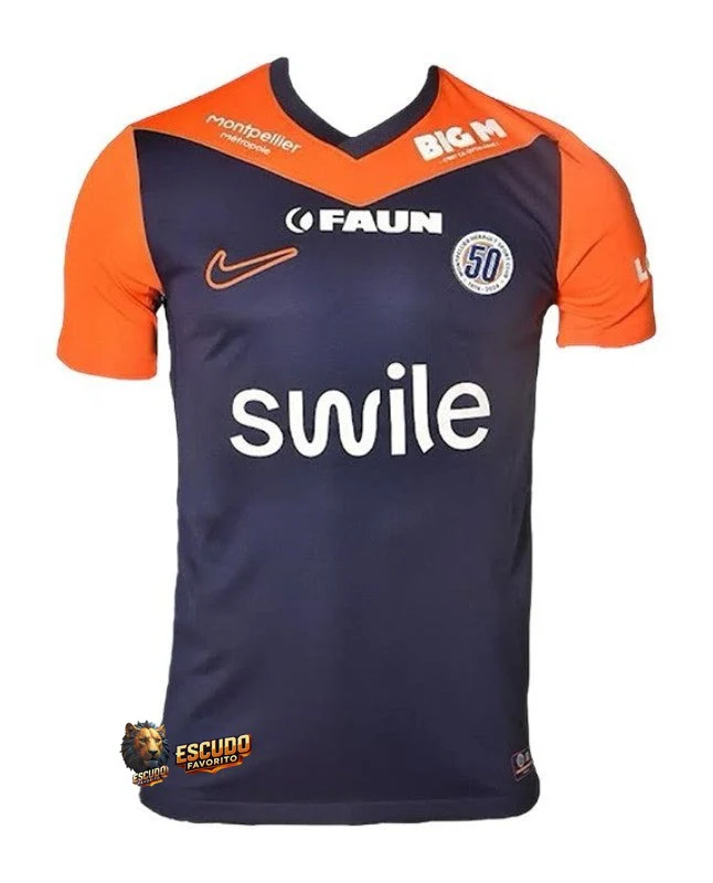 CAMISETA MONTPELLIER I 24/25 AZUL HOMBRE