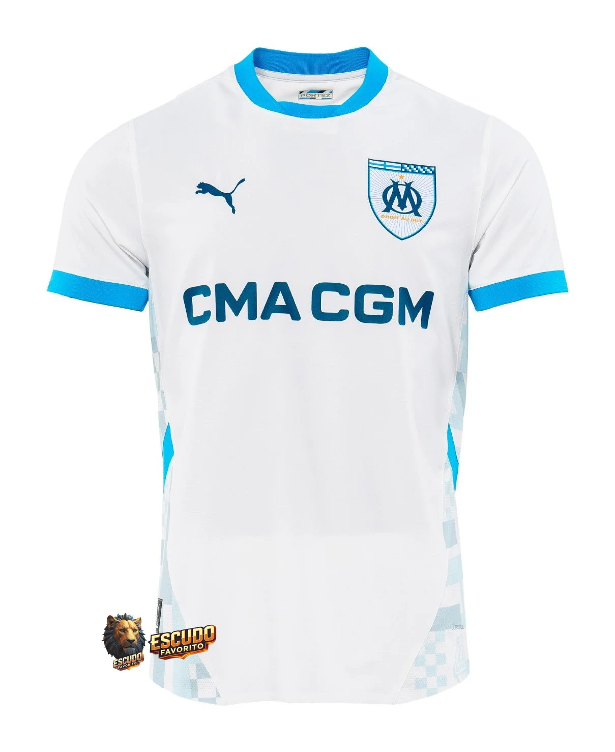 OLYMPIQUE DE MARSEILLE I 24/25 BLANCA HOMBRE