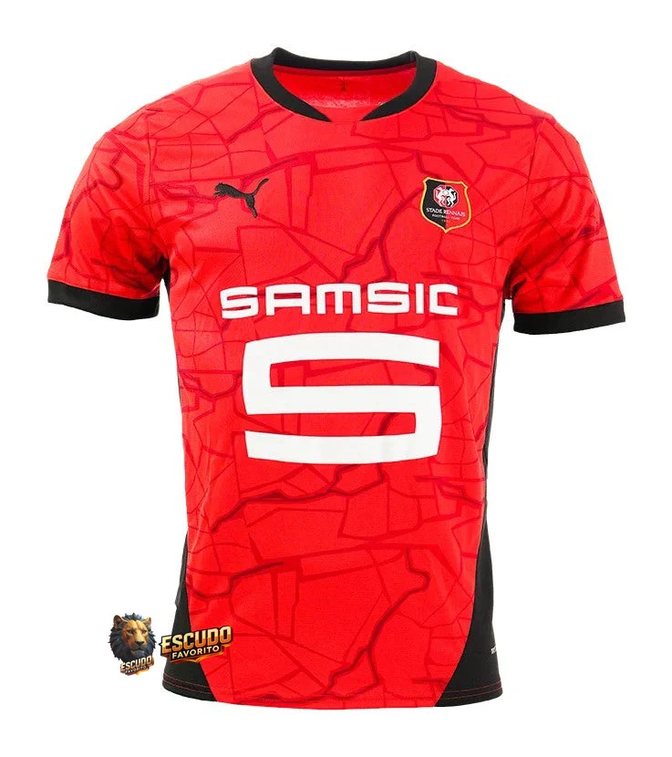 CAMISETA STADE RENNAIS I 24/25 ROJO HOMBRE