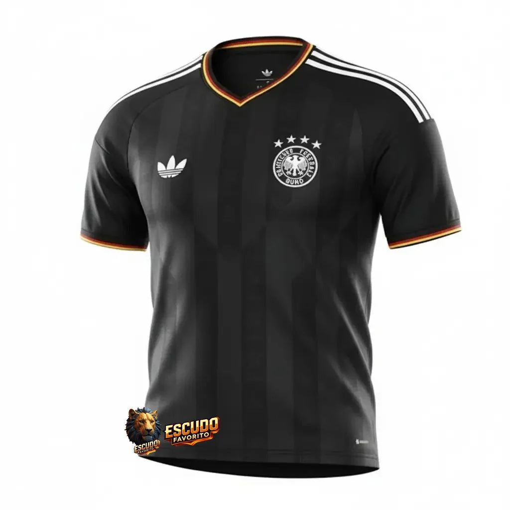 CAMISETA ALEMANIA NEGRA 26/27 EDICIÓN LIMITADA HOMBRE