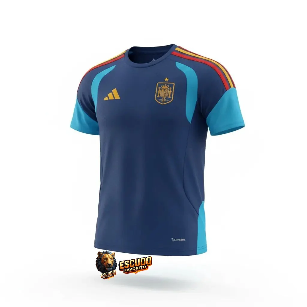 CAMISETA ESPAÑA ENTRENAMIENTO MUNDIAL 2026 HOMBRE