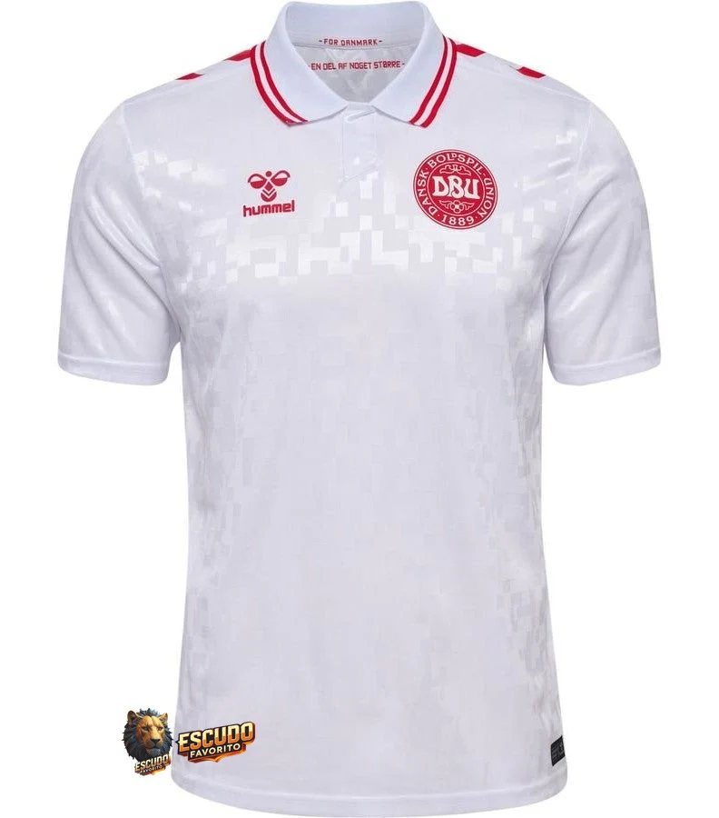 CAMISETA DINAMARCA II EURO 2024 HOMBRE