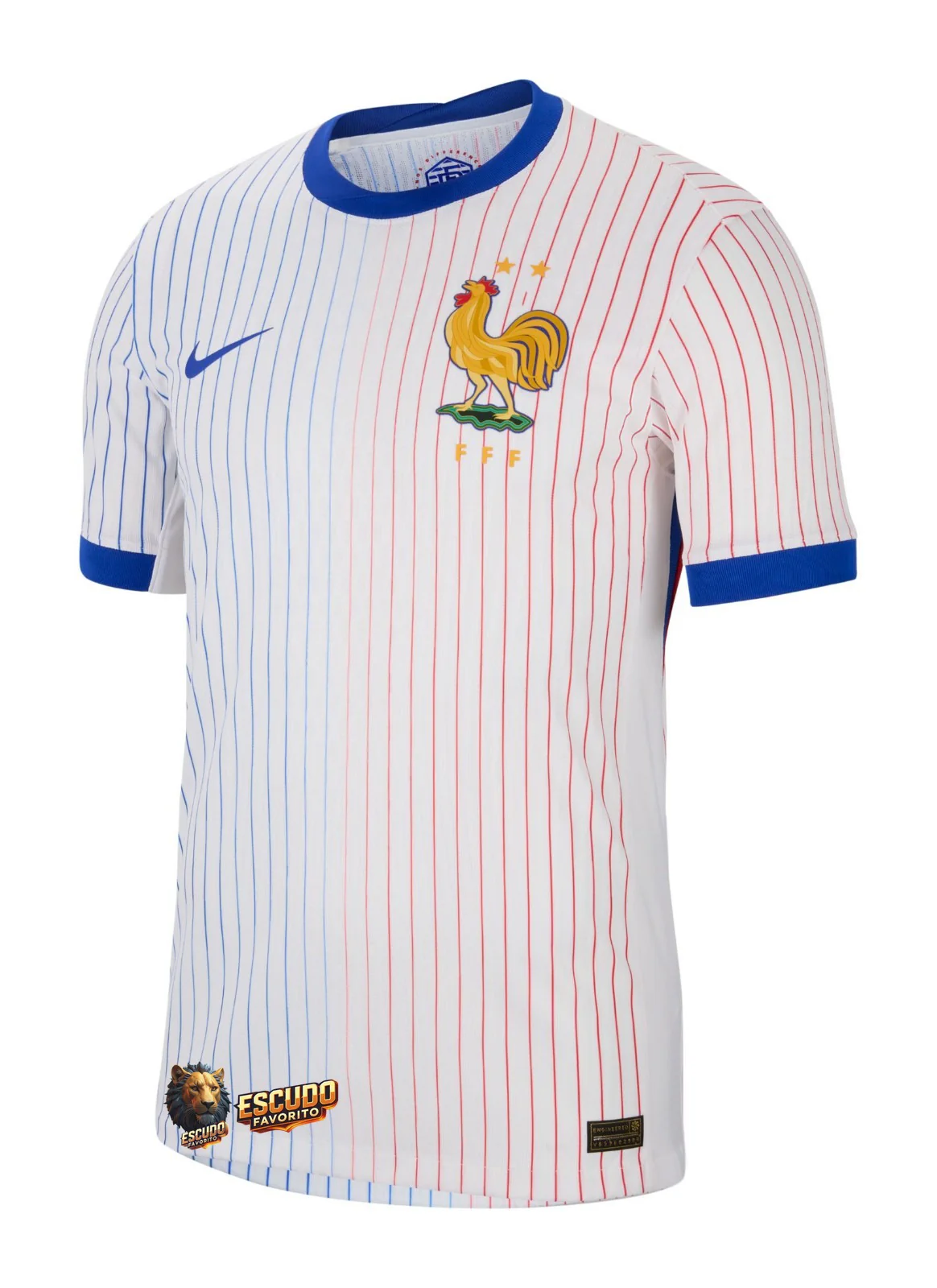 CAMISETA FRANCIA II EURO 2024 HOMBRE