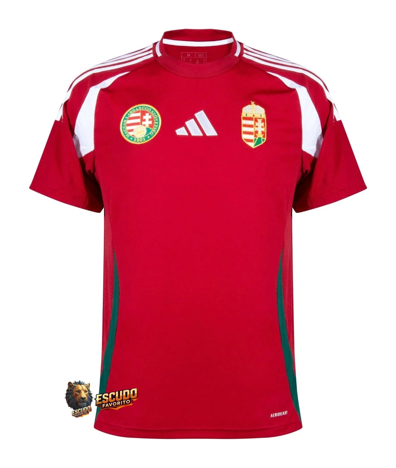 CAMISETA HUNGRIA I EURO 2024 HOMBRE