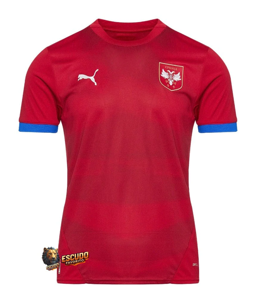 CAMISETA SERBIA I 24/25 EURO HOMBRE