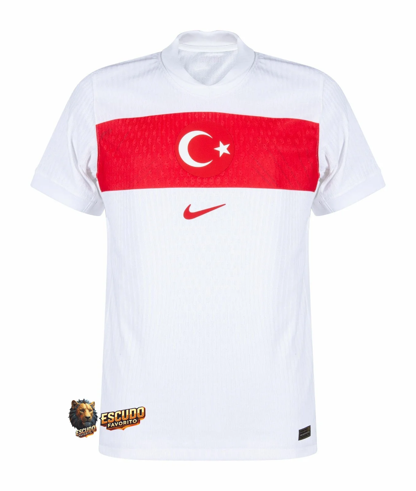 CAMISETA TURQUÍA I 24/25 BLANCA EURO HOMBRE