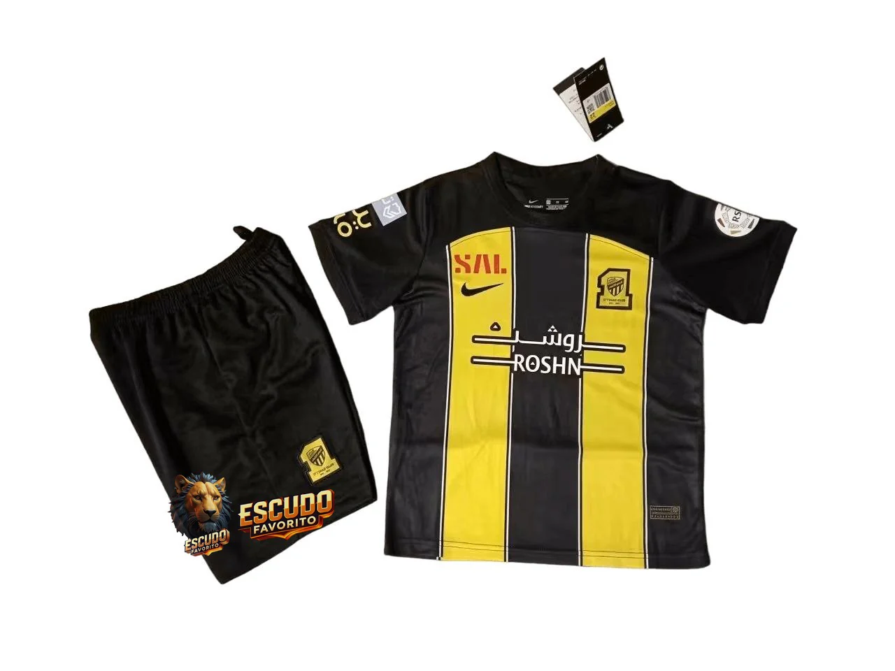 AL ITTIHAD I 23/24 EQUIPACIÓN PARA NIÑOS