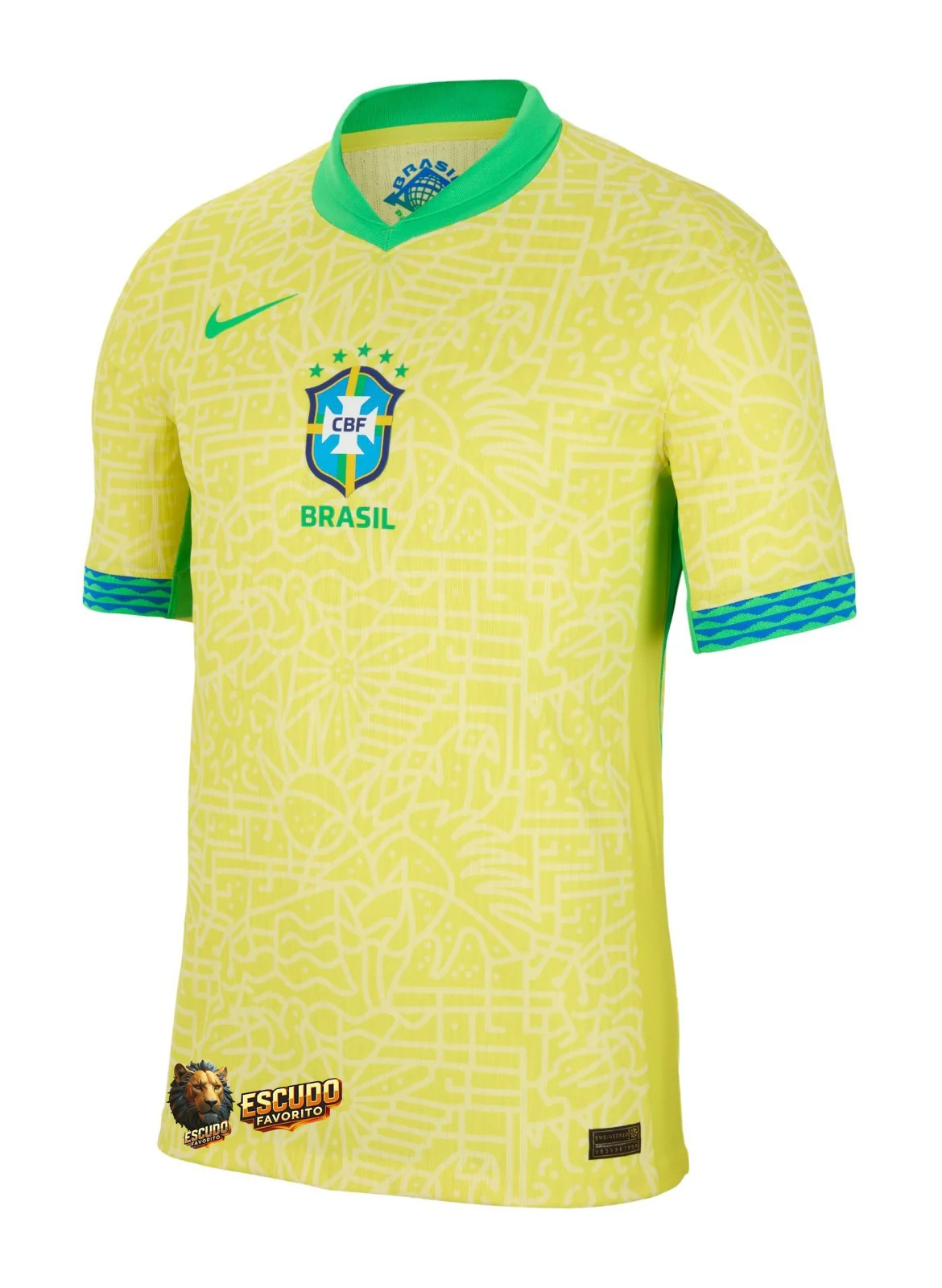 CAMISETA BRASIL I COPA AMÉRICA 2024 HOMBRE