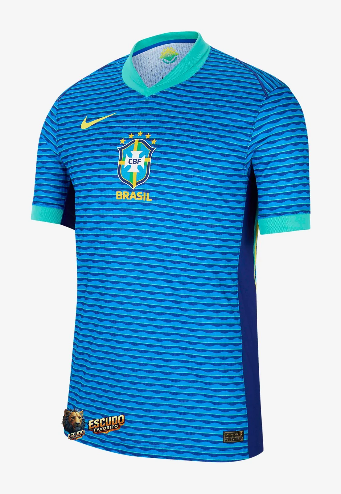 CAMISETA BRASIL II COPA AMÉRICA 2024 HOMBRE