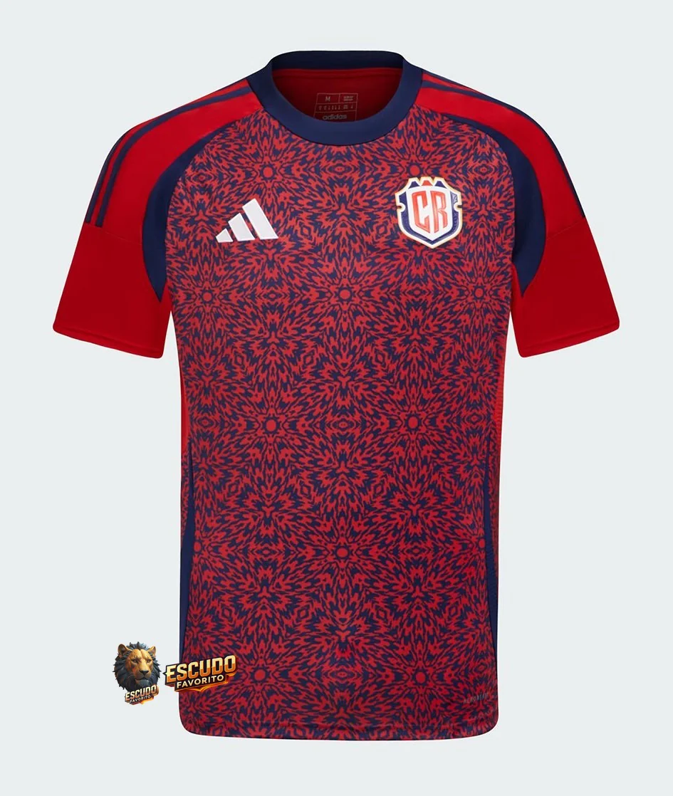 CAMISETA COSTA RICA I COPA AMÉRICA 2024 ROJO HOMBRE