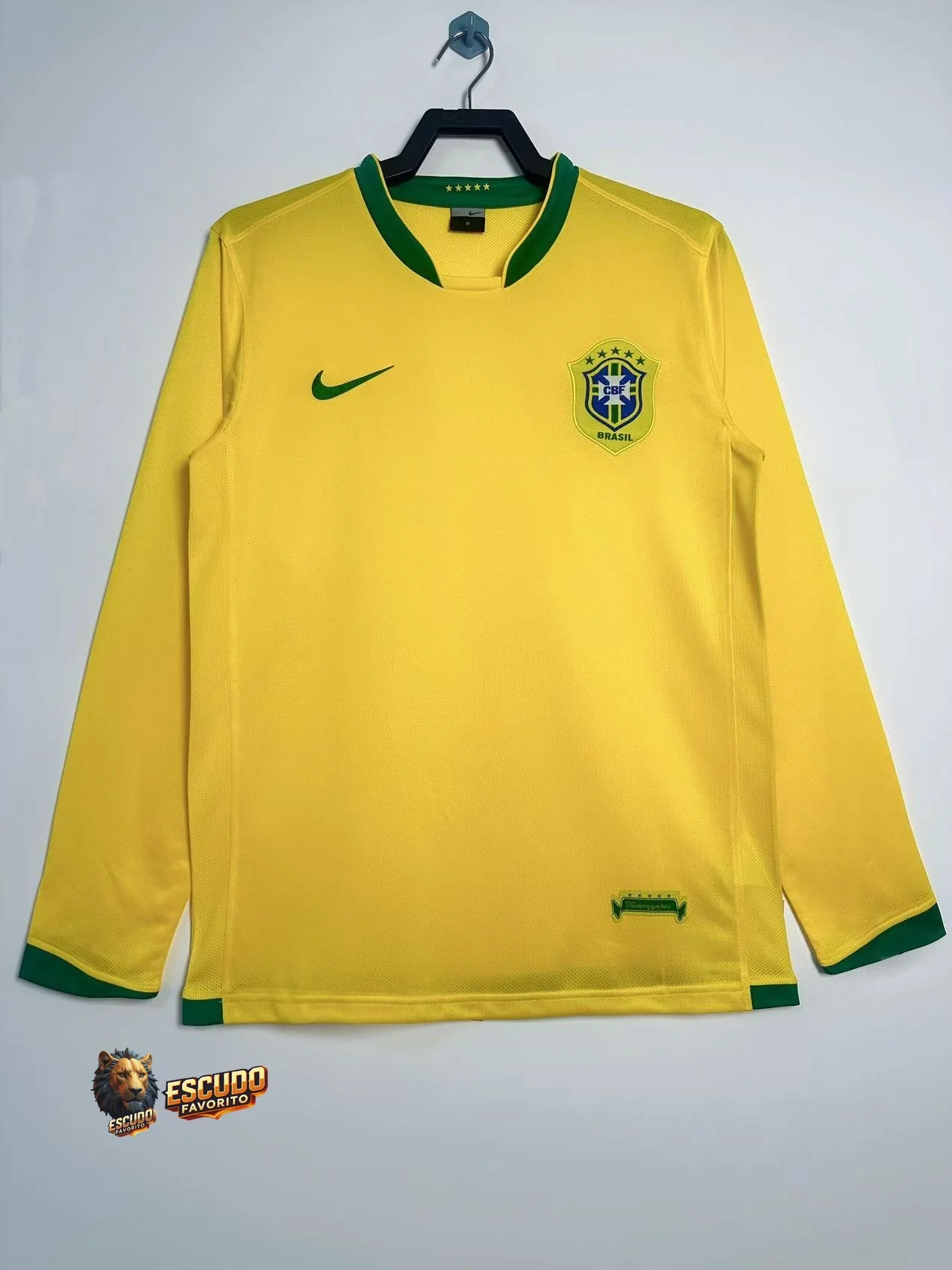 BRASIL I 2006 HOMBRE (RETRO) MANGA LARGA