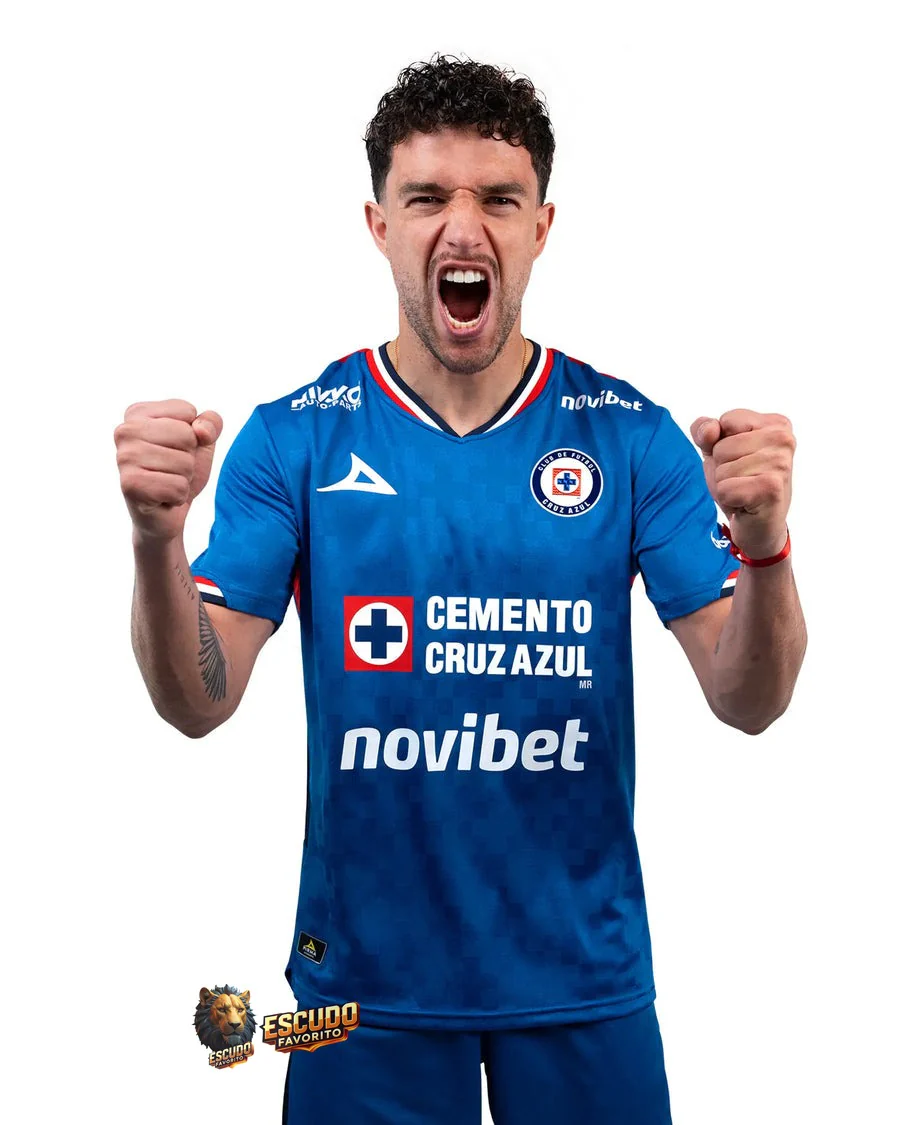 CAMISETA CRUZ AZUL I AFICIONADO 25/26 HOMBRE