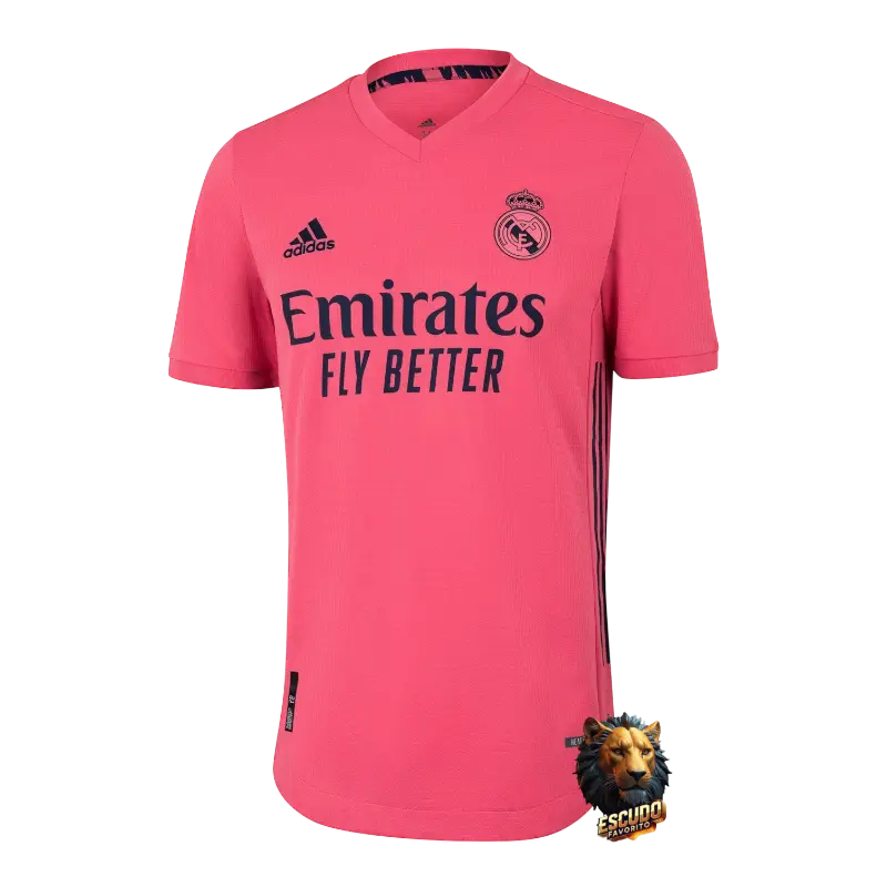 CAMISETA REAL MADRID II 20/21 ROSA HOMBRE (RETRO)