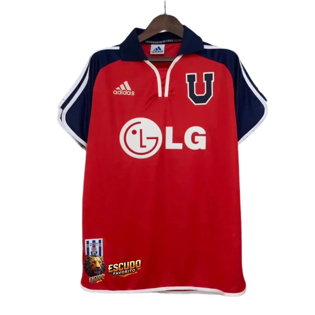 CAMISETA UNIVERSIDAD DE CHILE II 01/02 RETRO HOMBRE