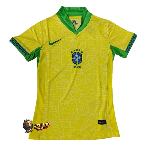 CAMISETA BRASIL I 24/25 MUJER