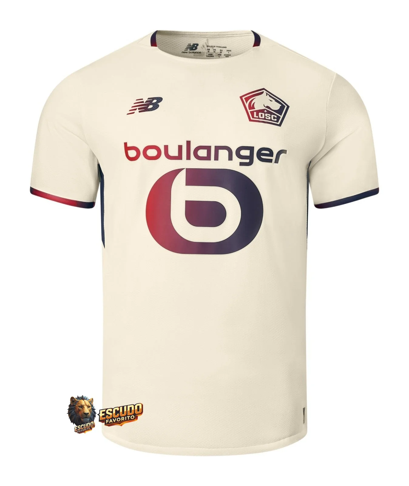 CAMISETA LILLE II 25/26 HOMBRE