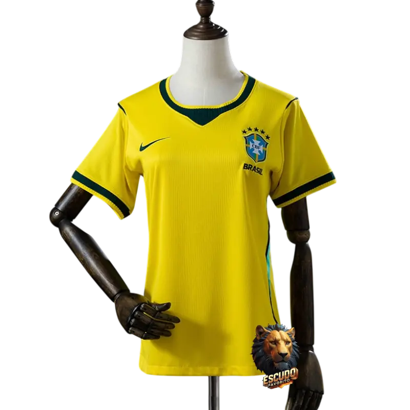 CAMISETA BRASIL I 2026 MUNDIAL MUJER