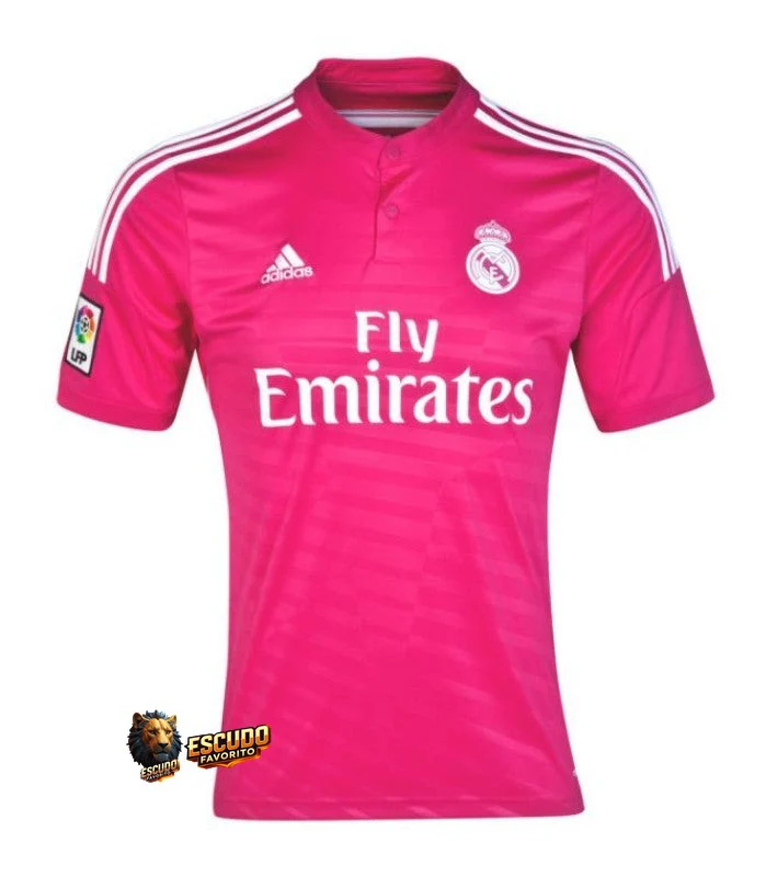 CAMISETA REAL MADRID III 14/15 HOMBRE (RETRO) ROSA