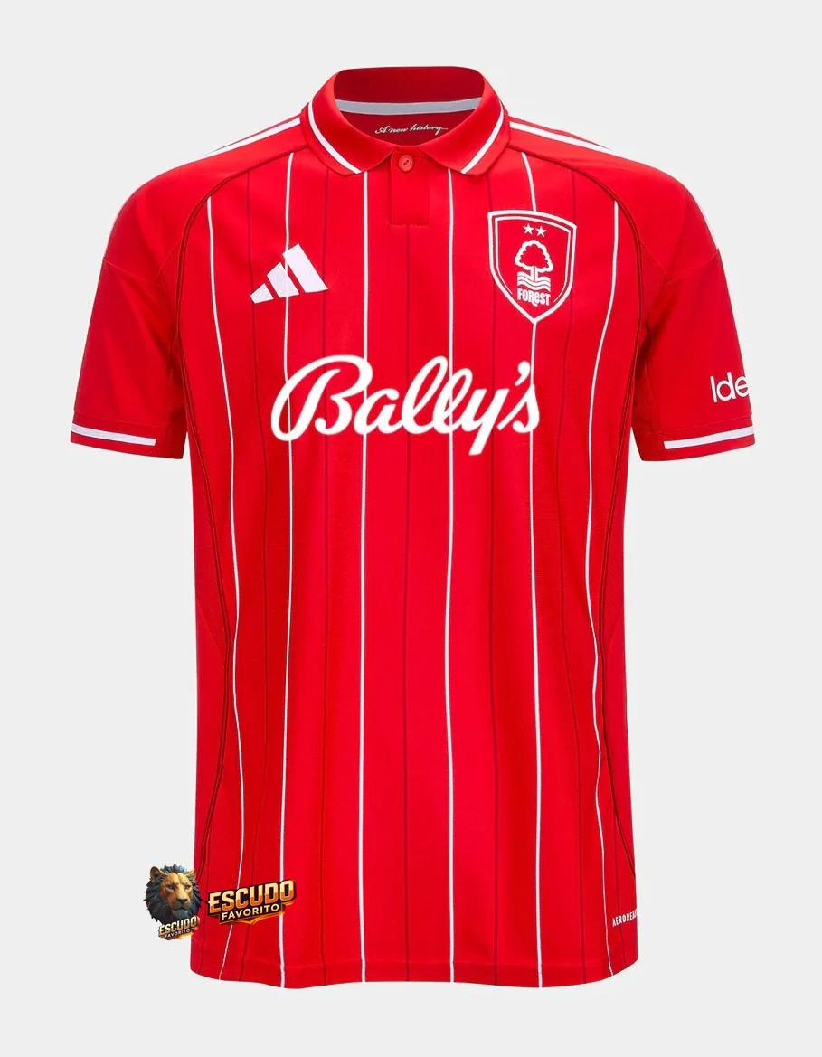 CAMISETA NOTTINGHAM FOREST I 25/26 HOMBRE