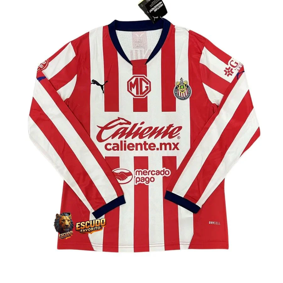 CHIVAS GUADALAJARA I 24/25 MANGA LARGA HOMBRE RETRO