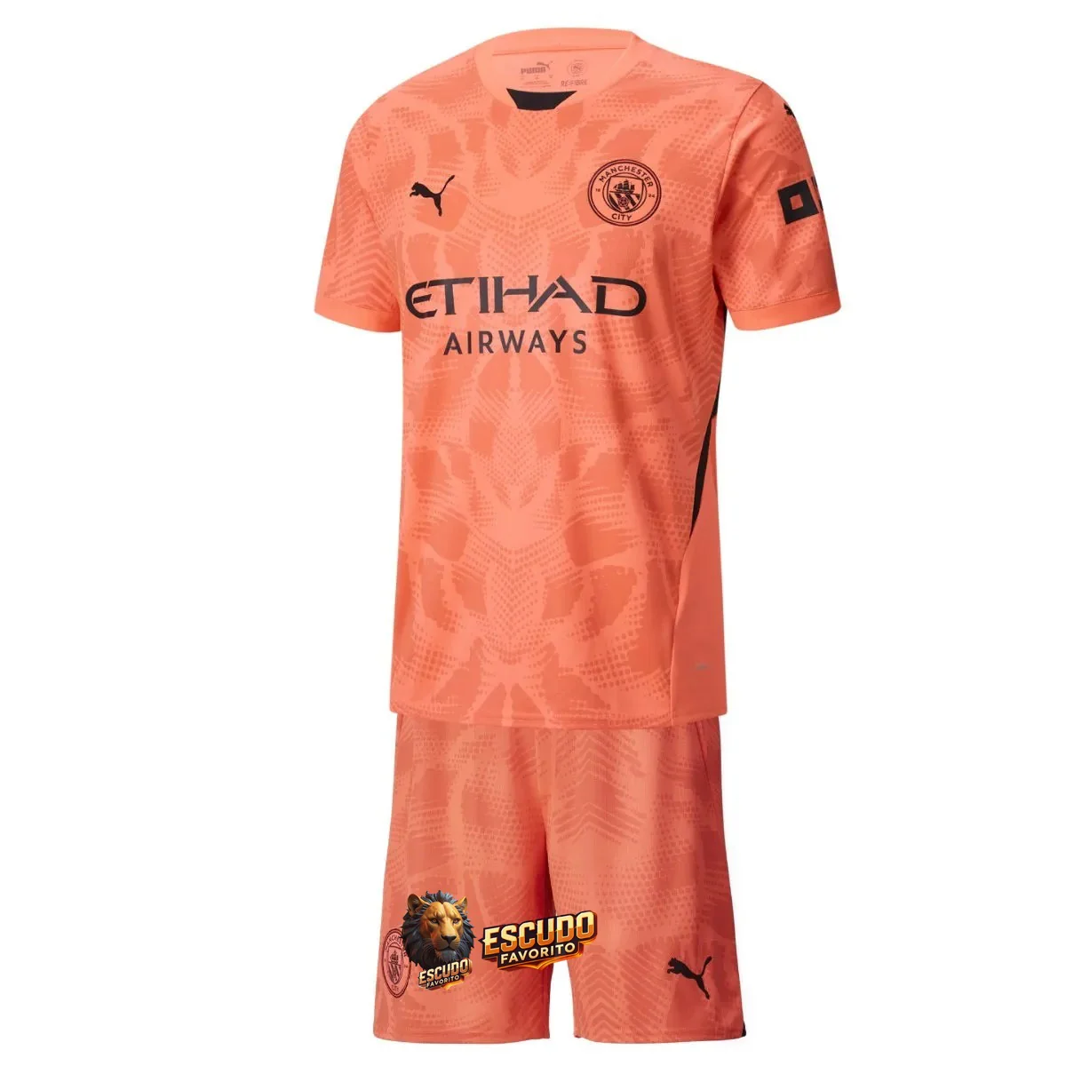 CAMISETA MANCHESTER CITY PORTERO 24/25 EQUIPACIÓN PARA NIÑOS