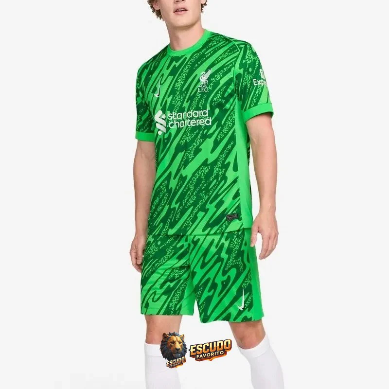 CAMISETA LIVERPOOL PORTERO 24/25 EQUIPACIÓN PARA NIÑOS