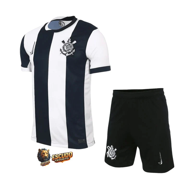 CAMISETA CORINTHIANS III 24/25 EQUIPACIÓN PARA NIÑOS