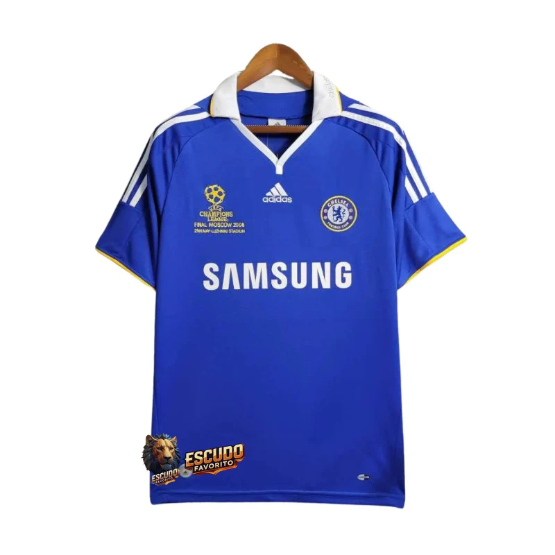 CAMISETA CHELSEA I UCL FINAL 2008 HOMBRE (RETRO)