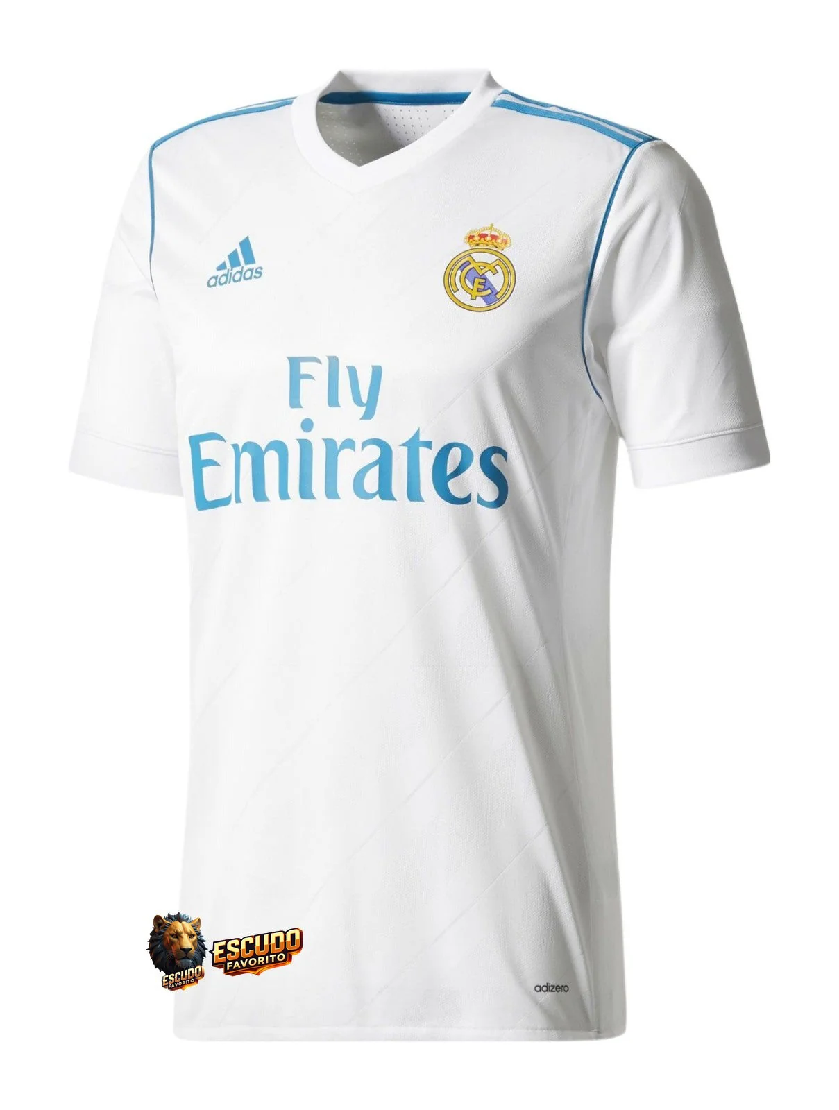 CAMISETA REAL MADRID I 17/18 HOMBRE (RETRO)