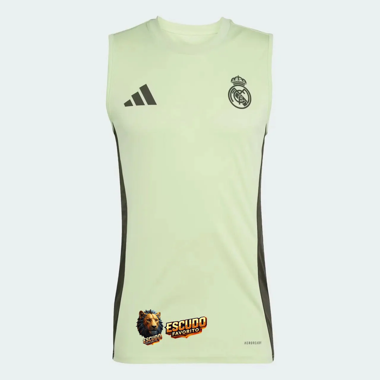 REAL MADRID ENTRENAMIENTO SIN MANGA 25/26 HOMBRE