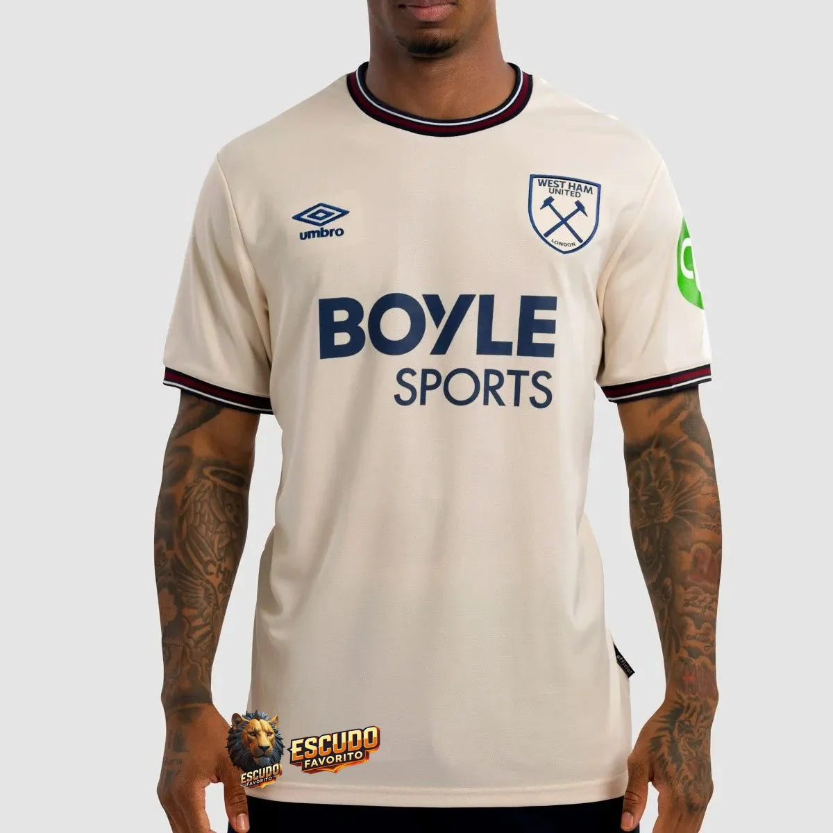 CAMISETA WEST HAM II 25/26 HOMBRE