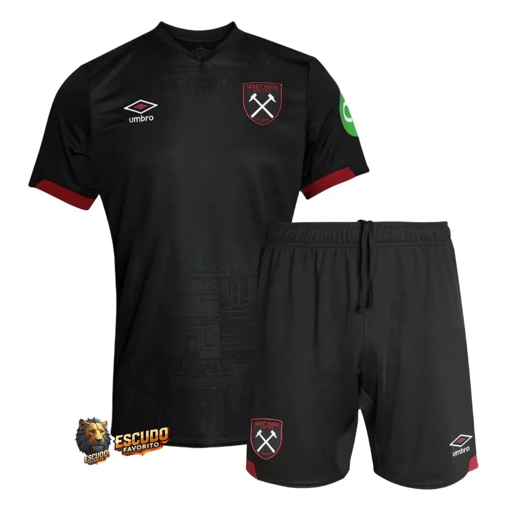 WEST HAM II 24/25 EQUIPACIÓN PARA NIÑOS