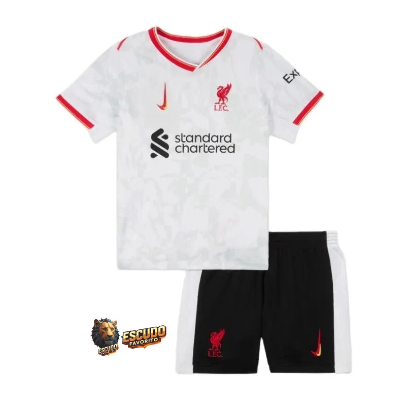 CAMISETA LIVERPOOL III 24/25 EQUIPACIÓN PARA NIÑOS