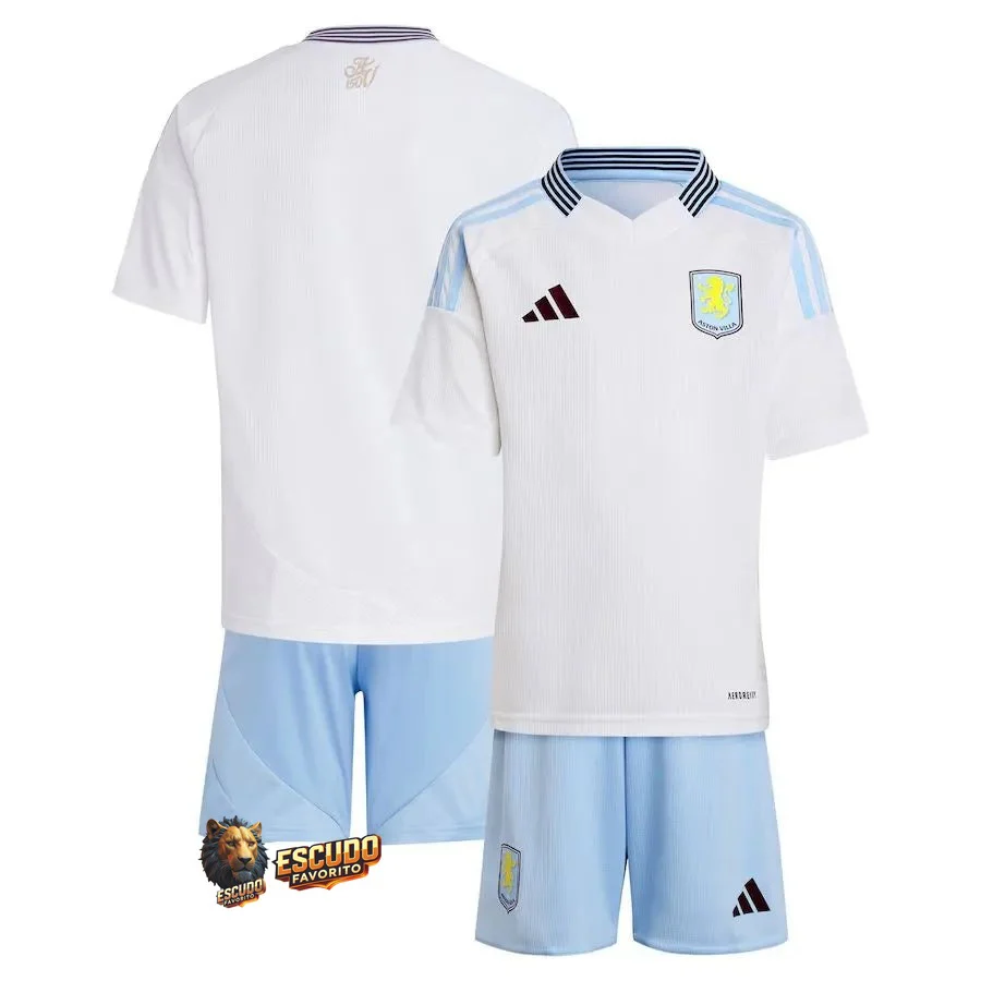 CAMISETA ASTON VILLA II 24/25 EQUIPACIÓN PARA NIÑOS