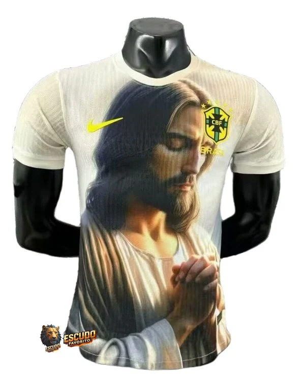 CAMISETA BRASIL JESUS 25/26 HOMBRE (VERSIÓN JUGADOR)