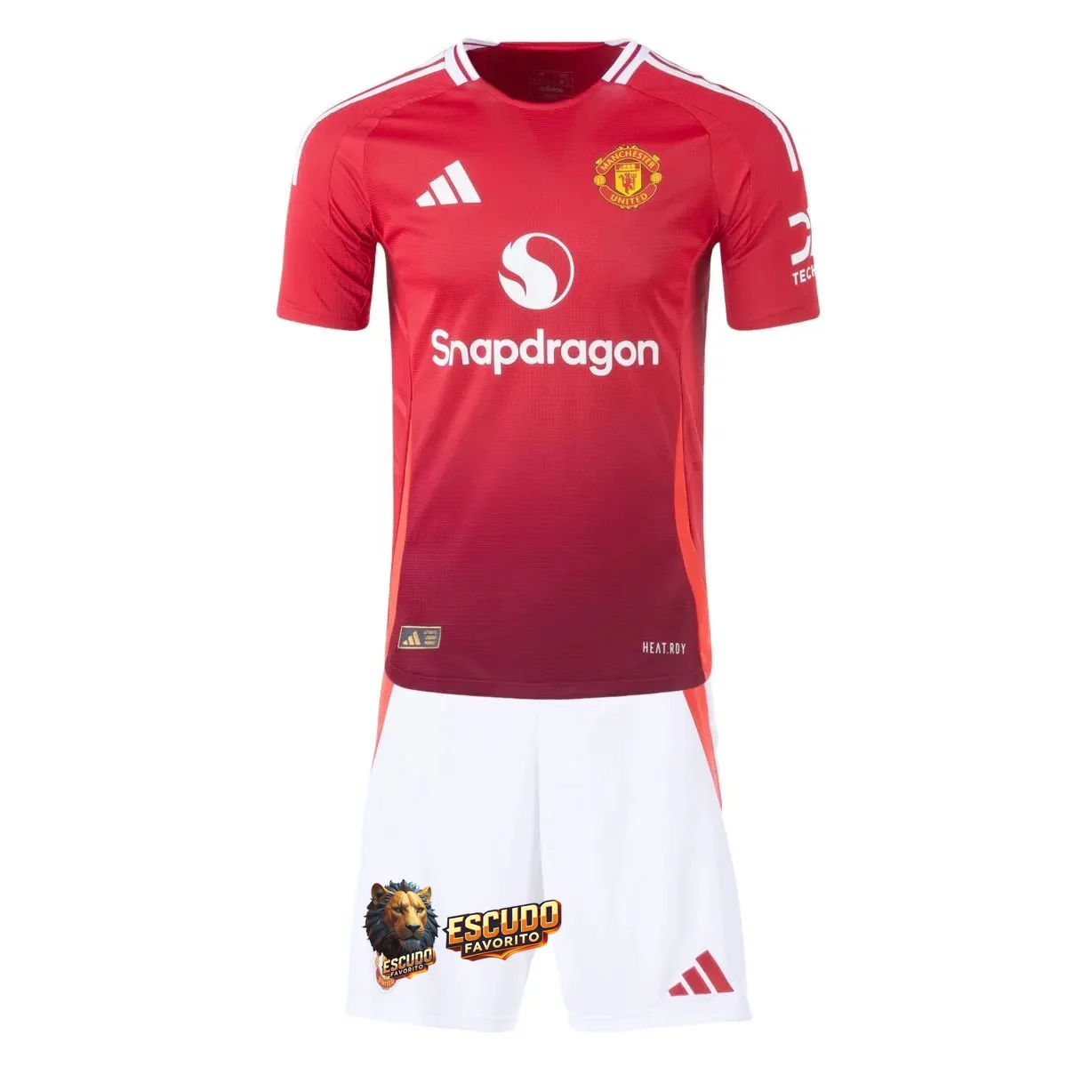 CAMISETA MANCHESTER UNITED I 24/25 EQUIPACIÓN PARA NIÑOS