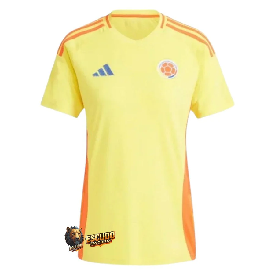 CAMISETA COLOMBIA I COPA AMERICA 2024 MUJER