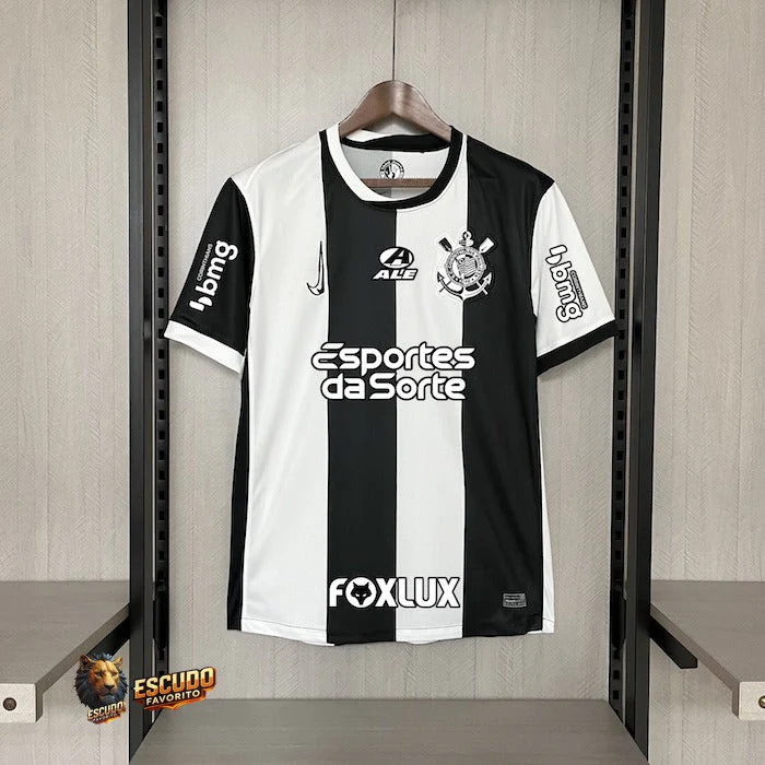 CAMISETA CORINTHIANS III TODOS LOS PATROCINADORES 24/25 HOMBRE