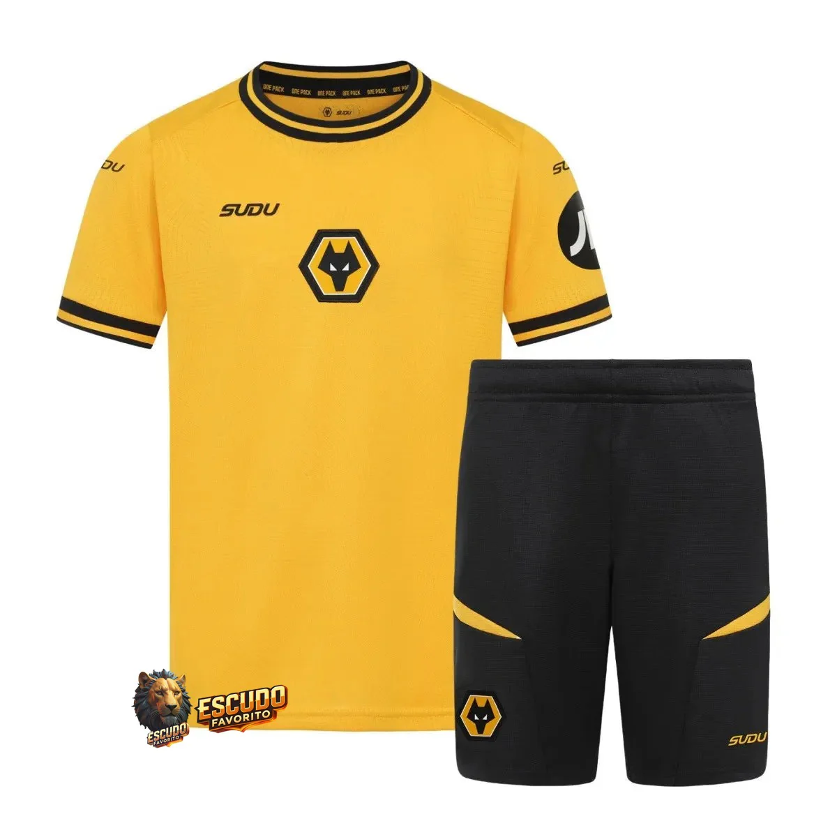 CAMISETA WOLVERHAMPTON I 24/25 EQUIPACIÓN PARA NIÑOS