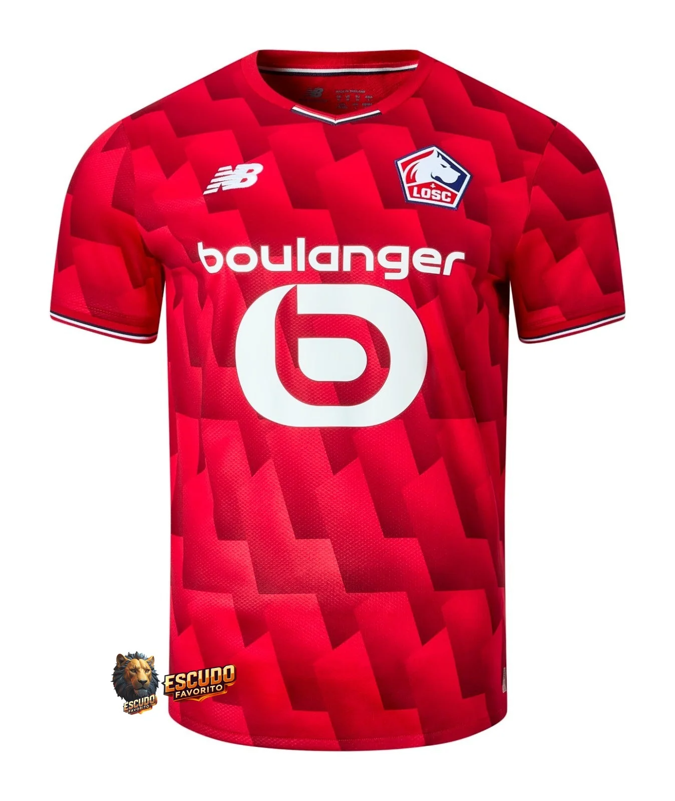CAMISETA LILLE I ROJO 25/26 HOMBRE