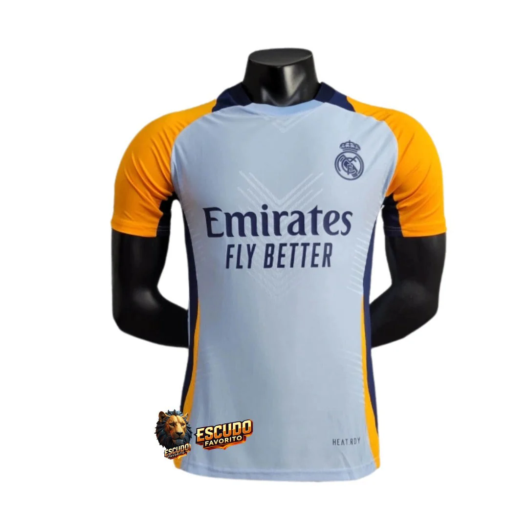 CAMISETA REAL MADRID ENTRENAMIENTO 24/25 HOMBRE (VERSIÓN JUGADOR)