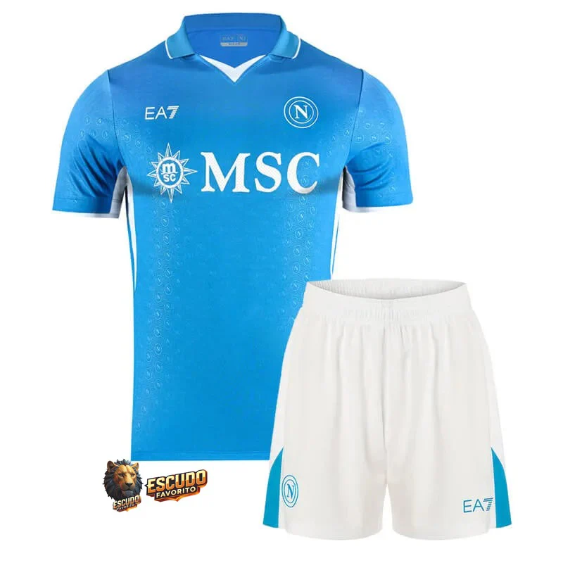 NAPOLI I 24/25 EQUIPACIÓN PARA NIÑOS