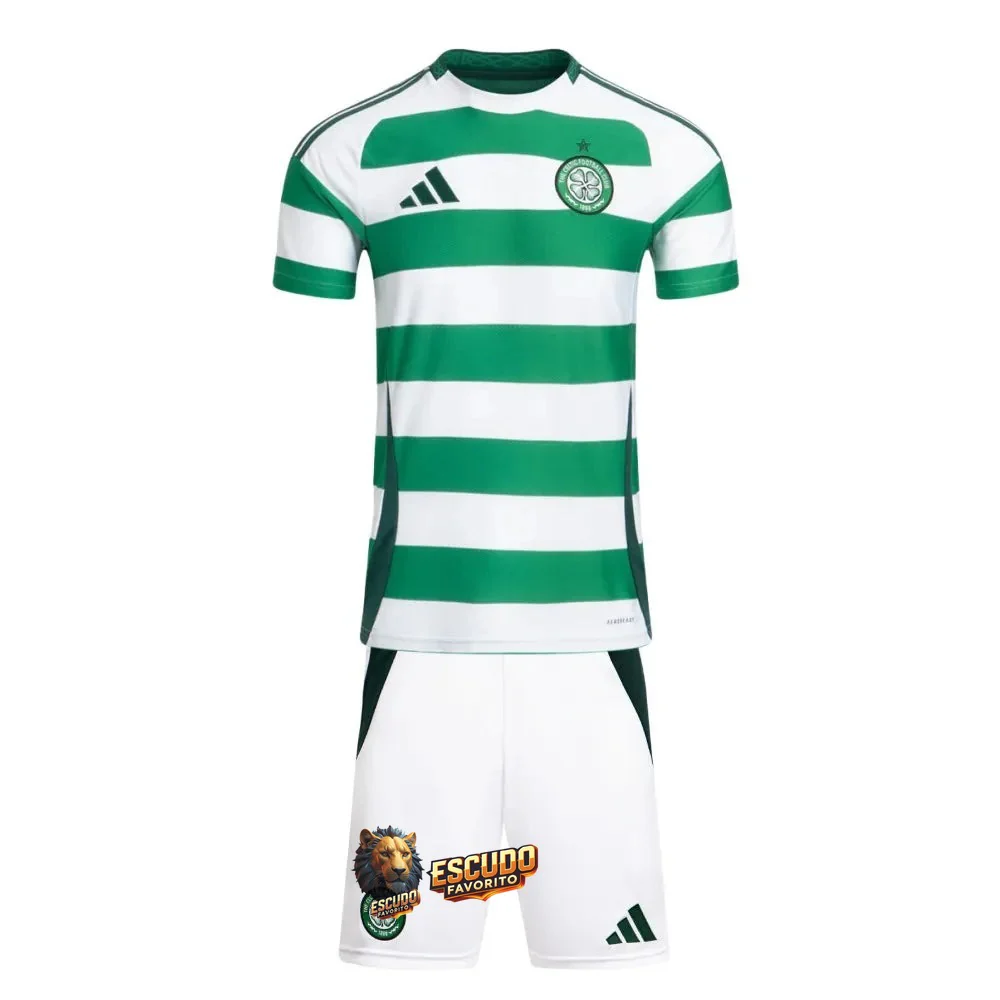 CAMISETA CELTIC I 24/25 EQUIPACIÓN PARA NIÑOS