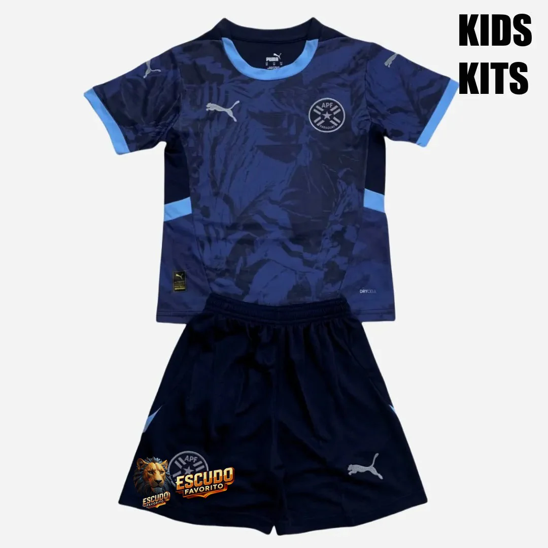 CAMISETA PARAGUAY II 24/25 EQUIPACIÓN PARA NIÑOS