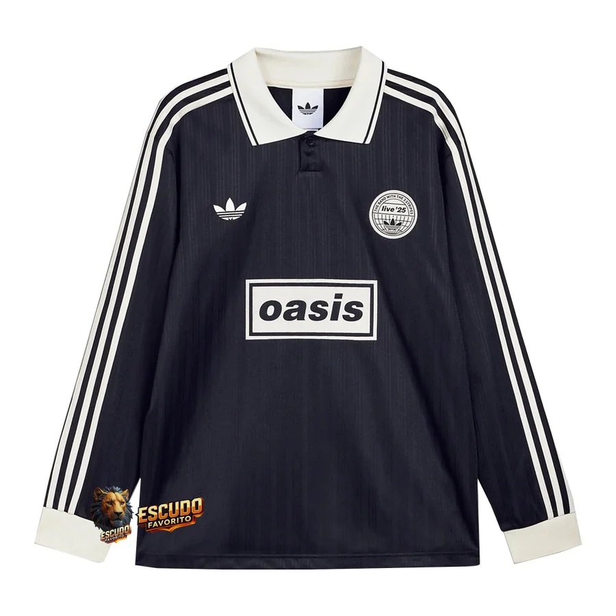 ADD X OASIS NEGRA MANGA LARGA EDICÍON PREMIUM HOMBRE 25/26