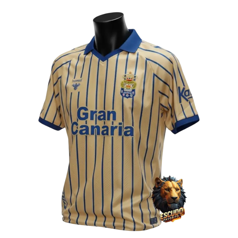 LAS PALMAS I 26/27 HOMBRE VERSIÓN RETRO AMARILLO