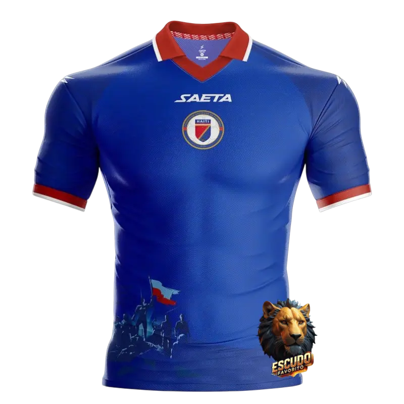 CAMISETA HAITÍ I 2026  MUNDIAL HOMBRE