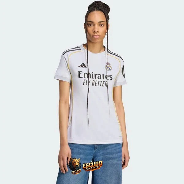 CAMISETA REAL MADRID I 25/26 MUJER